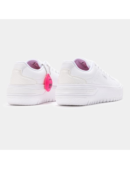 DEPORTIVO BLANCO PLATAFORMA CON MEMORY FOAM