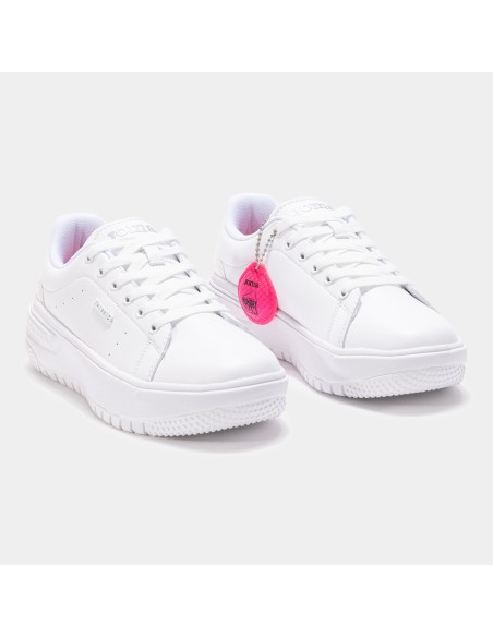 DEPORTIVO BLANCO PLATAFORMA CON MEMORY FOAM