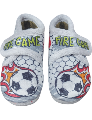 ZAPATILLA GAME FÚTBOL VELCRO