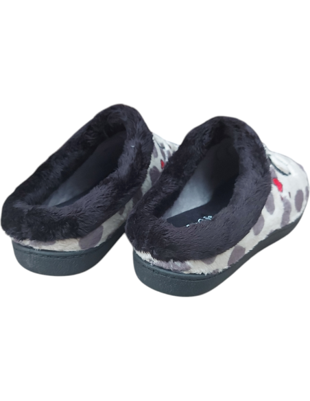 ZAPATILLA DE CASA DESCALZA DALMATAS