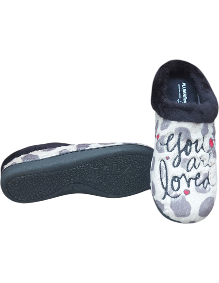 ZAPATILLA DE CASA DESCALZA DALMATAS