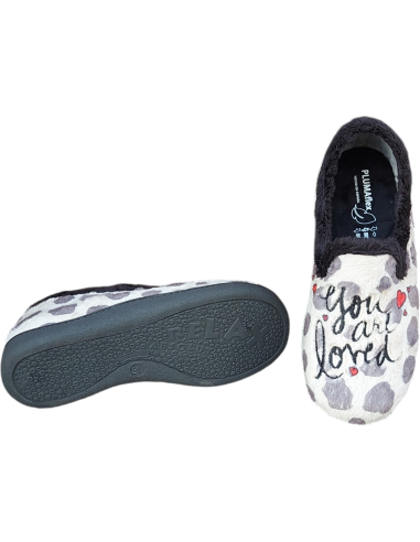 ZAPATILLA DE CASA CERRADA POR ATRÁS...