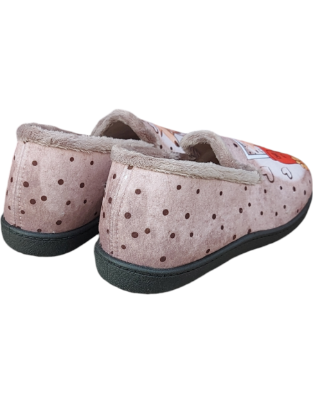 ZAPATILLA DE CASA ACOLCHADA CAMARA Y CAPERUCITA