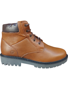 BOTÍN PIEL CON CORDÓN Y...