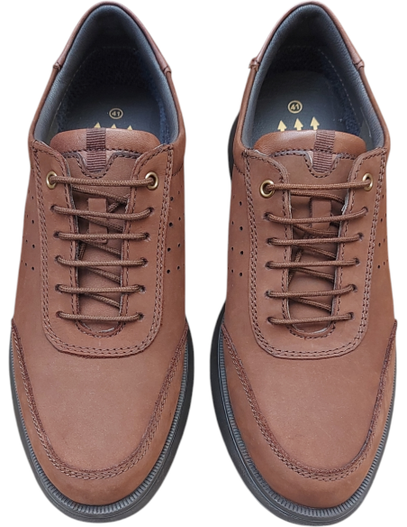 ZAPATO NOBUK MARRON