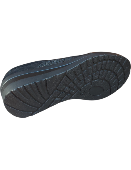 ZAPATO CON CUÑA NEGRO