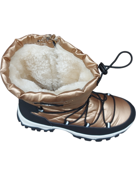 BOTAS ACOLCHADAS DORADAS B&W