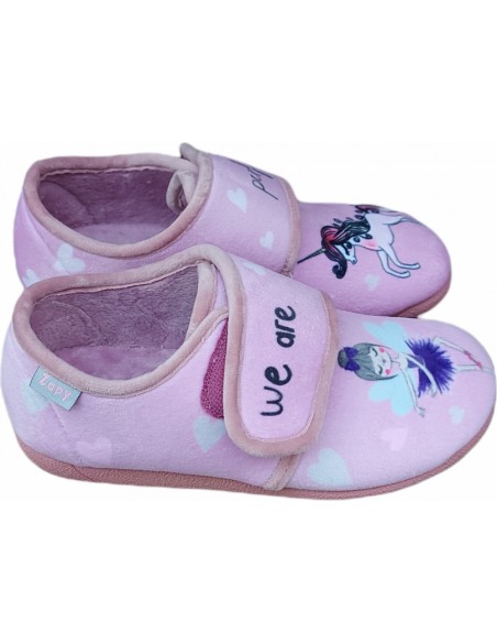 ZAPATILLA NIÑA ROSA