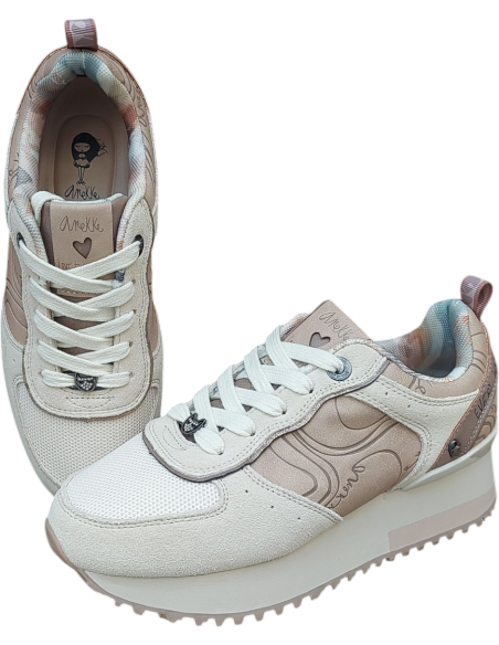 DEPORTIVO ANEKKE PLATAFORMA BEIG