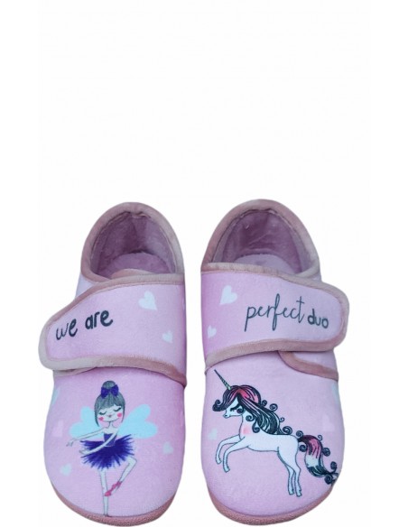ZAPATILLA NIÑA ROSA