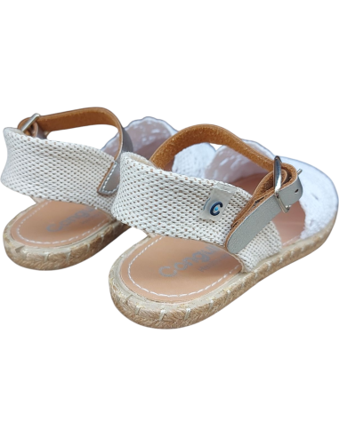 ESPARDILLES CROCHET BLANCO CONGUITOS