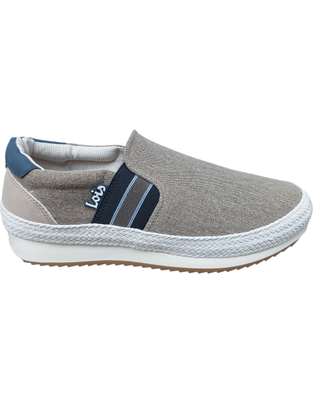 ZAPATILLA LONA LOIS CON ELÁSTICOS 61389
