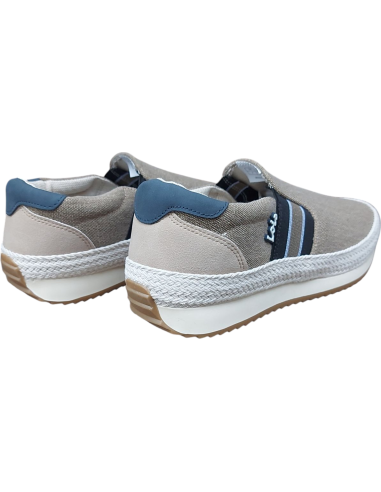 ZAPATILLA LONA LOIS CON ELÁSTICOS 61389