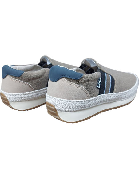 ZAPATILLA LONA LOIS CON ELÁSTICOS 61389