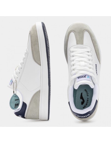 ZAPATILLA DEPORTIVA CAMPUS GRIS Y BLANCA