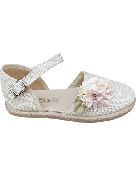 ALPARGATA DE LINO CON PISO ESPARTO CHUCHES