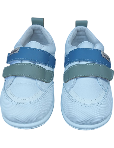 DEPORTIVA BLANCA DE VELCRO RESPETUOSA ZAPY BLANCA