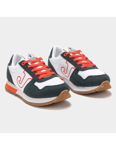 DEPORTIVO CASUAL ORIGEN AZUL Y NARANJA