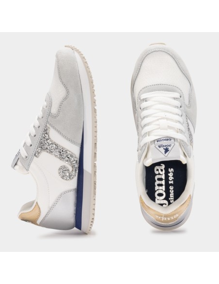 ZAPATILLA DEPORTIVA ORIGEN 2512 PLATEADA