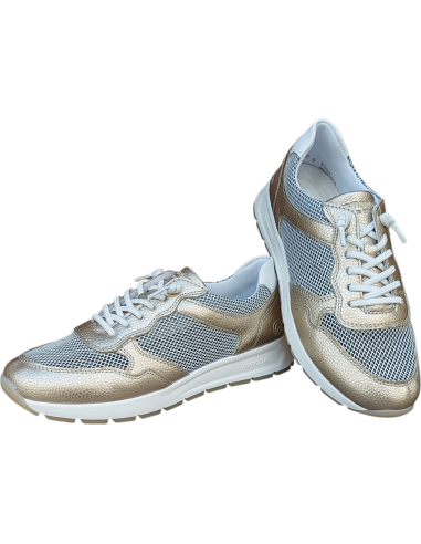 ZAPATO REJILLA DORADO CORDÓN ELÁSTICO...