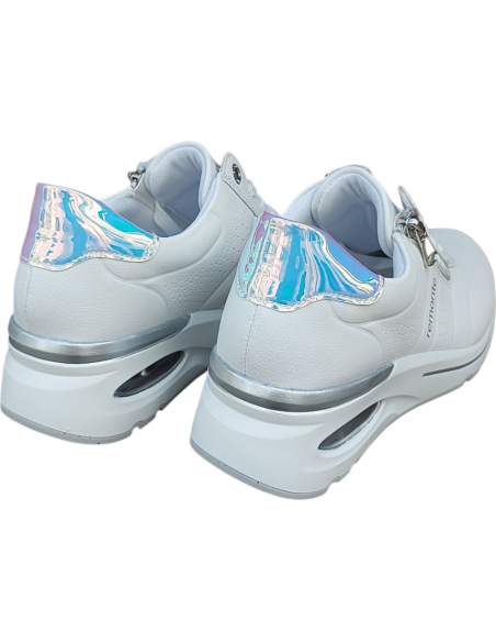 ZAPATO DEPORTIVO BLANCO CON CAMARA DE AIRE