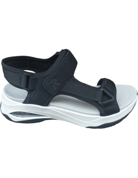 SANDALIA NEGRA CON CAMARA DE AIRE