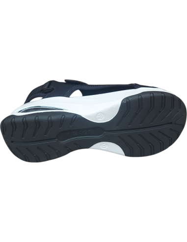 SANDALIA NEGRA CON CAMARA DE AIRE