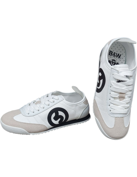 ZAPATILLA DEPORTIVA CASUAL LOGO CON CORDÓN