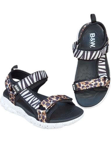 SANDALIAS CINTAS ANIMAL PRINT