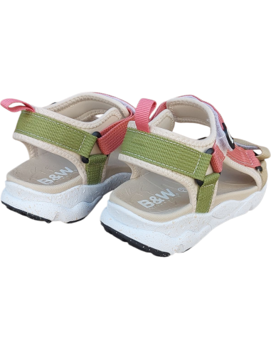 SANDALIA CINTAS MULTICOLOR