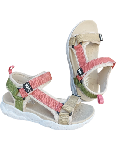 SANDALIA CINTAS MULTICOLOR