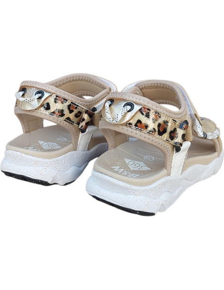 SANDALIA CINTAS B&W BEIG