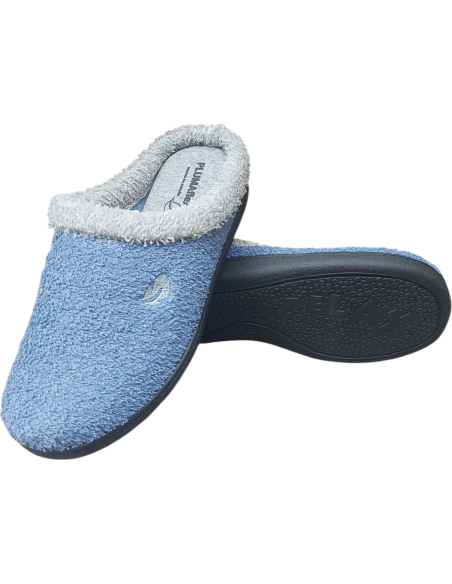 ZAPATILLA DE CASA DESCALZA RIZO ACOLCHADA ROAL