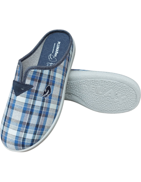 ZAPATILLA DESCALZA CUADROS PLUMAFLEX