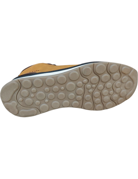 BOTÍN BAJO MOSTAZA CON CORDON LOIS