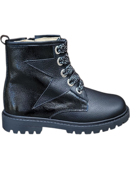 BOTA ESTILO MILITAR PARA NIÑA