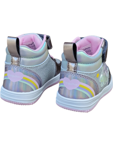 DEPORTIVO ABOTINADO DE PURPURINA CON LUZ