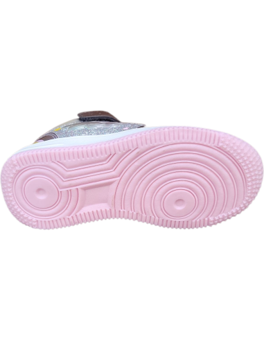 DEPORTIVO ABOTINADO DE PURPURINA CON LUZ