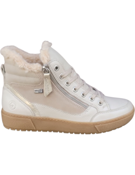 BOTIN FORRADO DE LANA CON CREMALLERA REMONTE