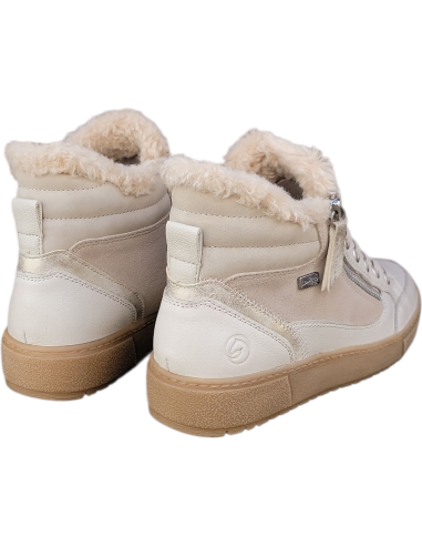 BOTIN FORRADO DE LANA CON CREMALLERA...