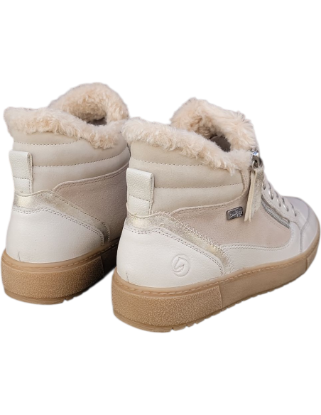 BOTIN FORRADO DE LANA CON CREMALLERA REMONTE