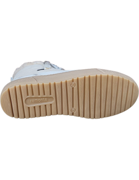 BOTIN FORRADO DE LANA CON CREMALLERA REMONTE