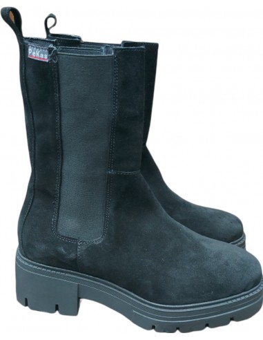 BOTA PIEL VUELTA Y ELASTICOS