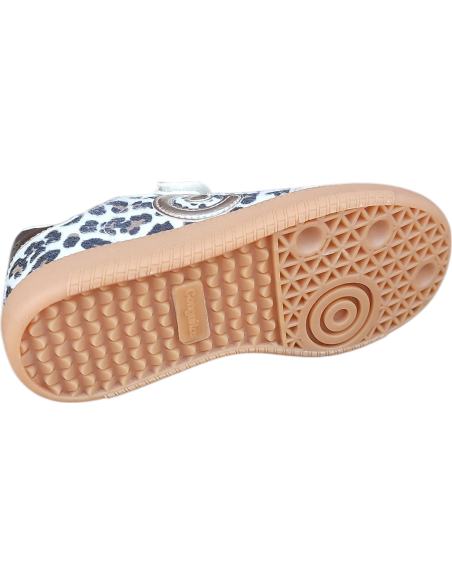 DEPORTIVO CASUAL VELCRO LOGO LEOPARDO