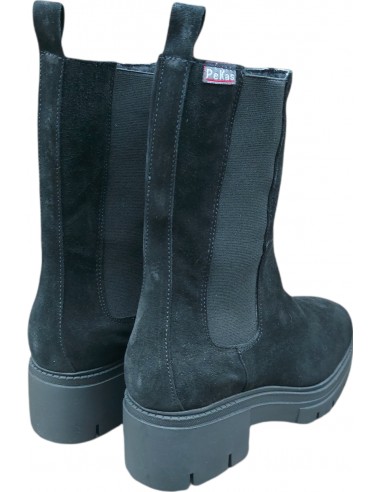 BOTA PIEL VUELTA Y ELASTICOS