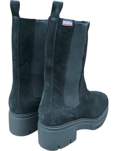 BOTA PIEL VUELTA Y ELASTICOS