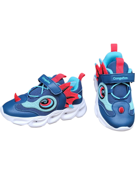 DEPORTIVOS CONGUITOS DINOSAURIO CON LUCES