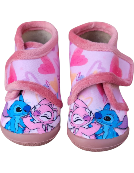 ZAPATILLA DE CASA ABOTINADA BLUEY ROSA