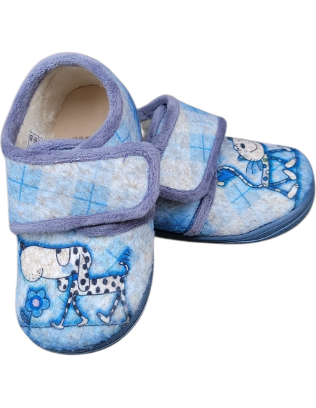 ZAPATILLA CERRADA CON VELCRO PERRO GATO