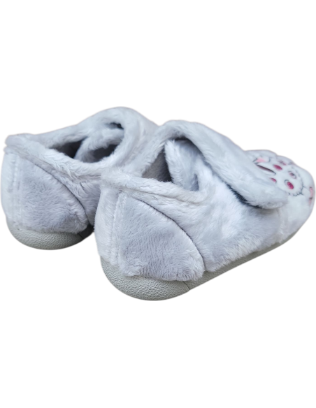 ZAPATILLA CERRADA DE CASA CON VELCRO ZAPY